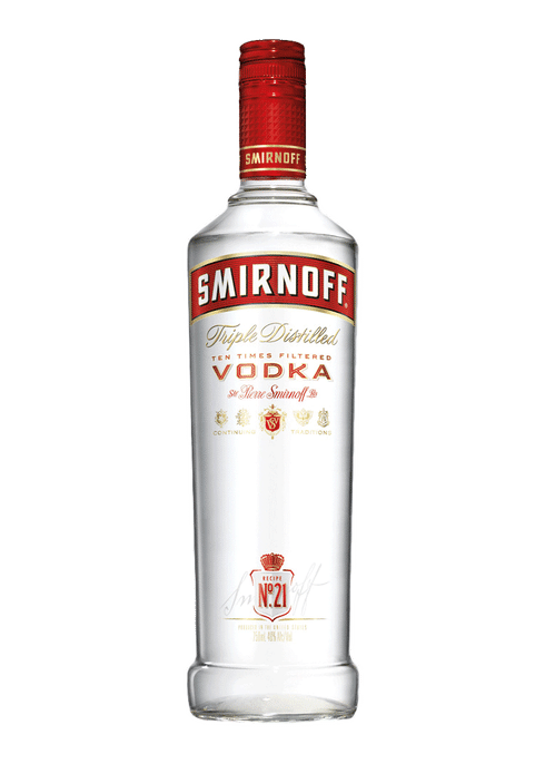 Smirnoff Wodka 6x Glas Longdrink